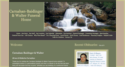 Desktop Screenshot of cbwfuneralhome.com